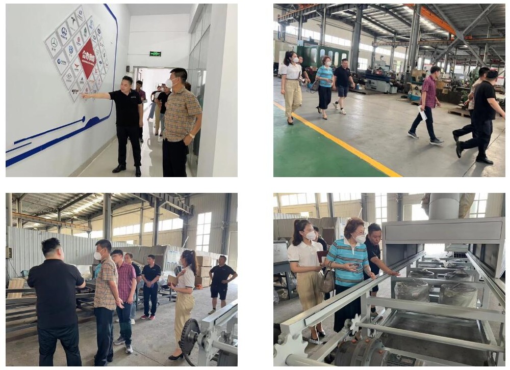 汽車(chē)零部件企業(yè)客戶(hù)來(lái)我司參觀(guān)考察
